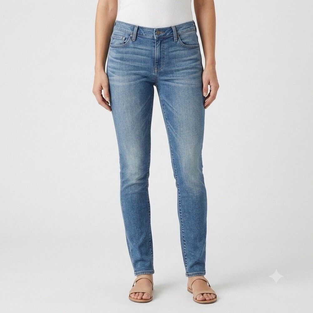 Lucky Brand Lolita Skinny Jeans Women's Size 10/30 Medium Wash Blue Denim